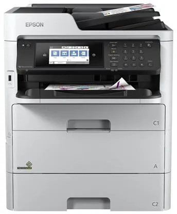 Epson WorkForce Pro WF-C579RDWF Blækprinter Multifunktion med Fax - Farve - Blæk