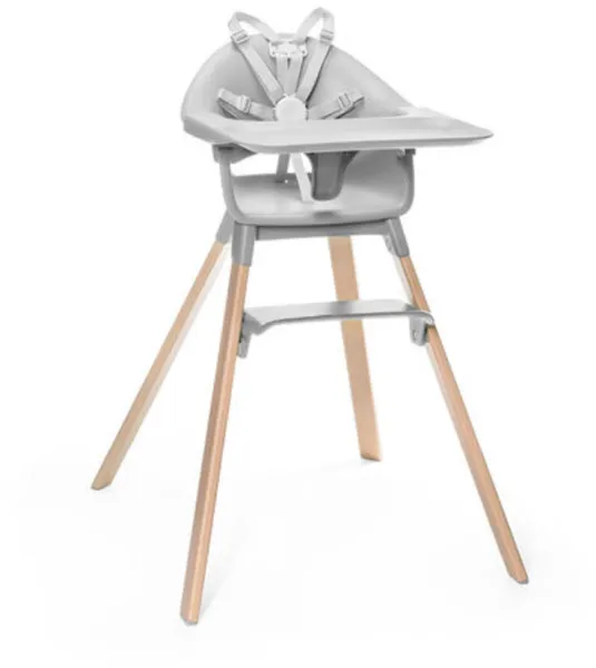 Clikk højstol - cloud grey